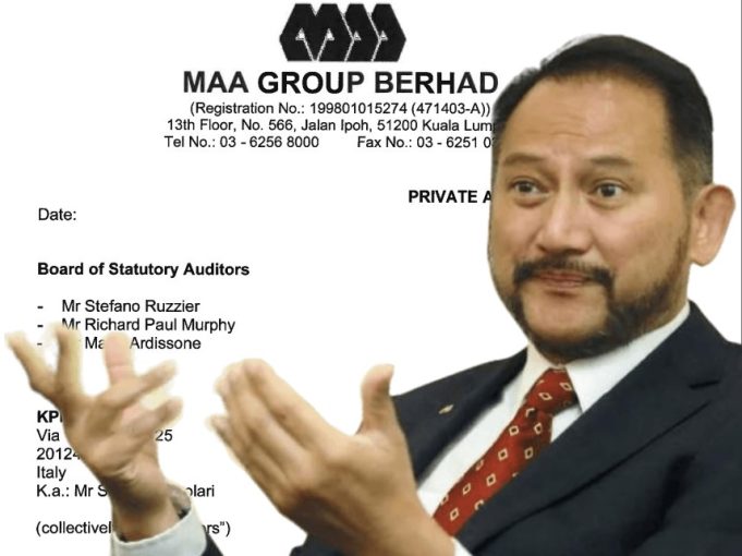 Tunku Dato' Yaacob Khyra MAA scandal