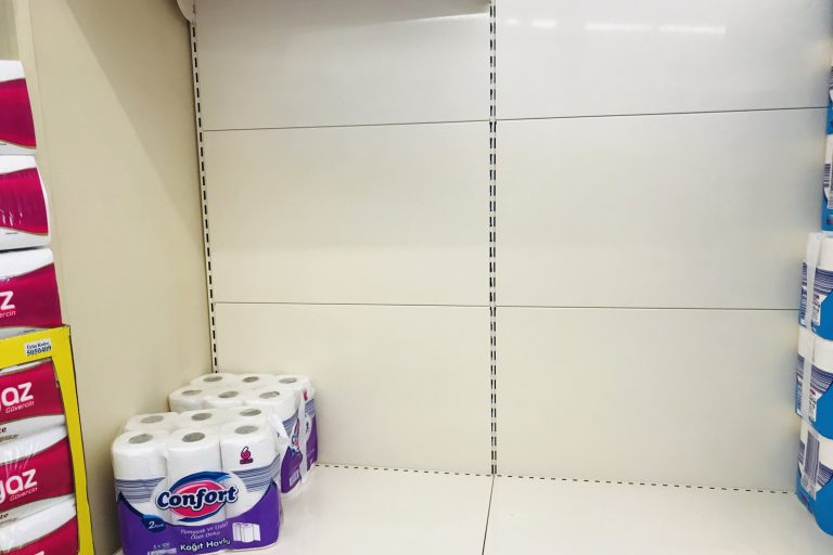 Panic Buying, Not Shortage, Drives Empty Shelves