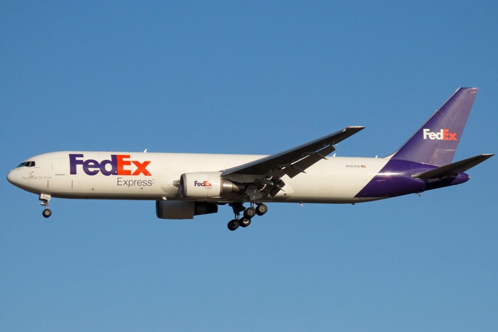 FedEx 767 Lands Safely After Nose Gear Fails