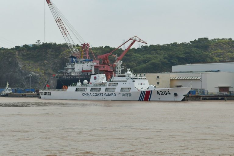 China Coast Guard Rescues 17 From Sinking Singapore Ship