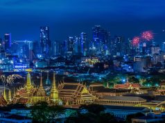 The Role of Casinos, Cryptocurrency, and Underground Banking in Fueling Crime Across East and Southeast Asia Bangkok Skyline At Night