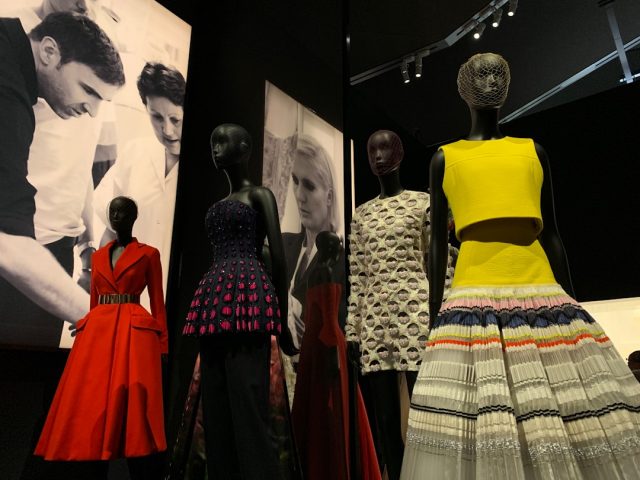 Metropolitan Museum's "Sleeping Beauties" Exhibition Closes After Four Months Visitors watch a holographic Victorian gown shimmer and sway inside the Anna Wintour Costume Center gallery.