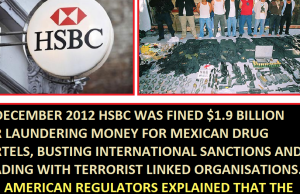 HSBC Paid $1.9B in 2012 Mexican Cartel Laundering Deal HSBC signage outside a branch as a reminder of the 2012 $1.9B cartel laundering penalty.