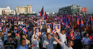 Cambodia’s Hun Manet Faces First Major Protest Test Hun Manet Cambodia Protest Phnom Penh