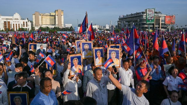 Hun Manet Cambodia Protest Phnom Penh