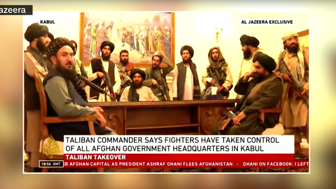 Taliban Kabul 2021 Ashraf Ghani Taliban fighters stand inside the presidential palace in Kabul after seizing control of the city.