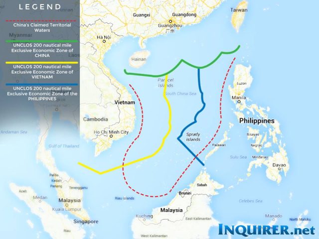 Vietnam Philippines South China Sea
