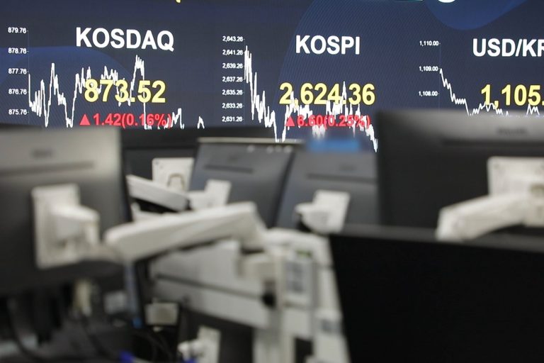South Korea’s Kospi halts trading after 8.2% plunge