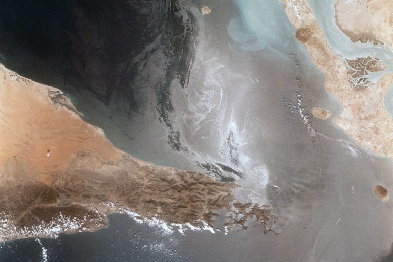 Strait of Hormuz traffic drops after Saturday strike on commercial vessel