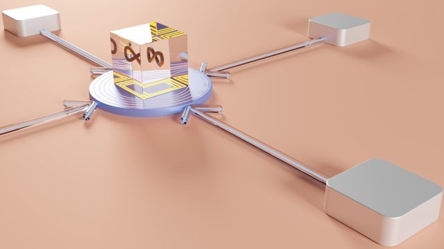 OpenAI o3 model logo displayed on a digital screen with benchmark scores in the background