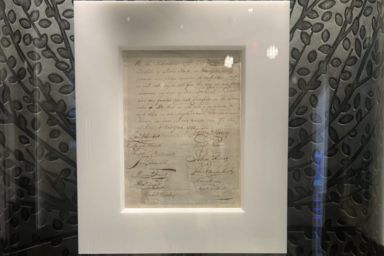 Buttonwood Agreement birthed Wall Street and NYSE in 1792