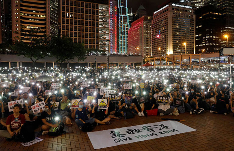 Hong Kong’s financial sector unmoved by protests