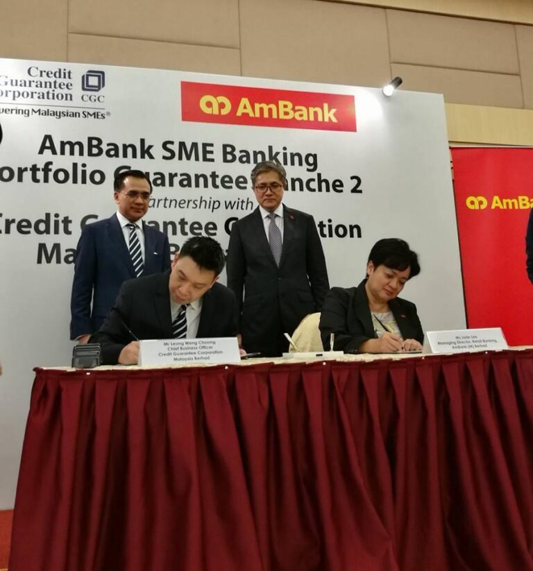 AmBank, PUMM Sign Deal to Lend RM400M to SMEs