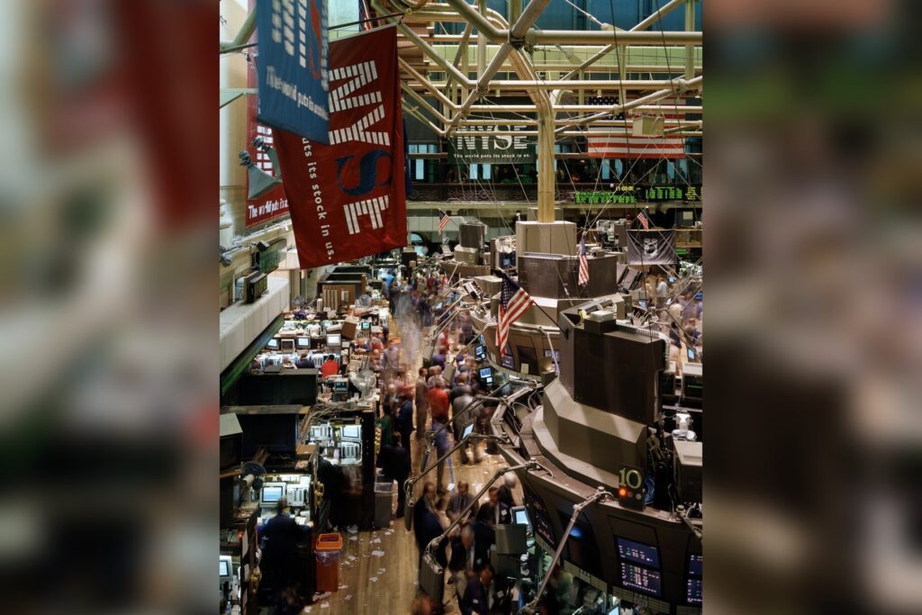 New York Stock Exchange Trading Floor
