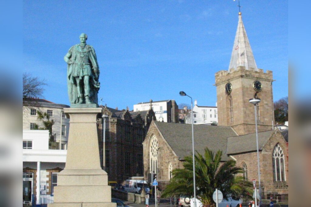St Peter Port City Skyline