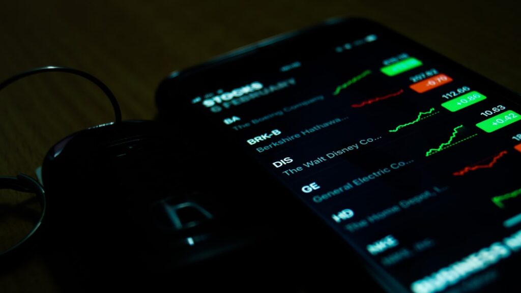 Standard Chartered Malaysia SmartStocks platform interface showing global stock exchange options