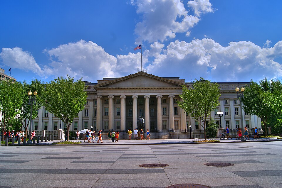 Us Treasury Department Building