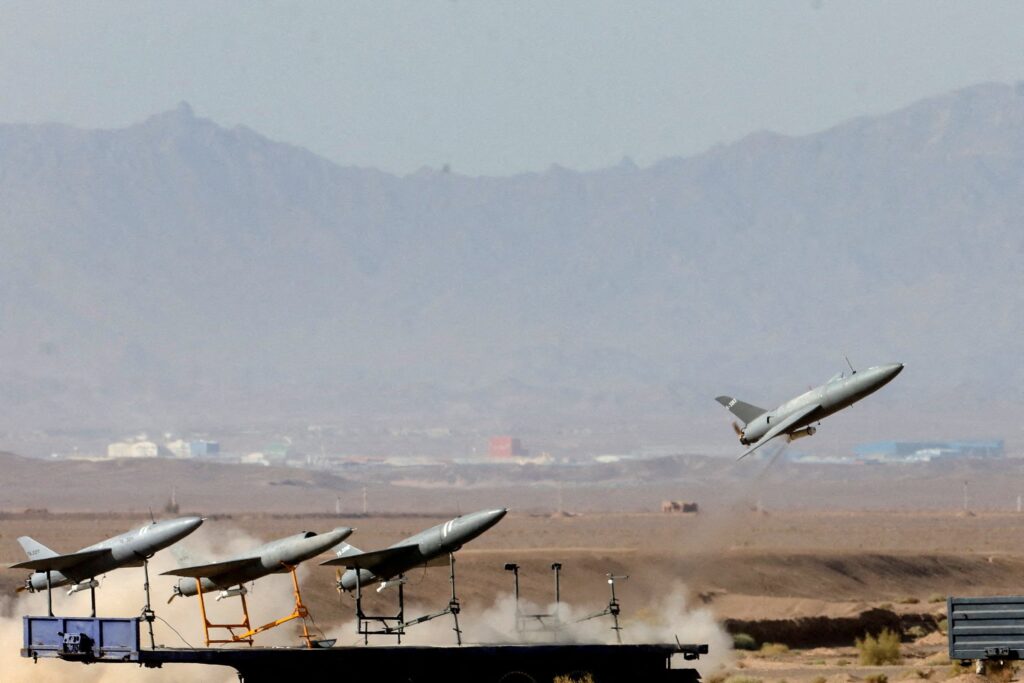 Iran Launches Missile And Drone Strikes